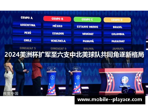 2024美洲杯扩军至六支中北美球队共同角逐新格局